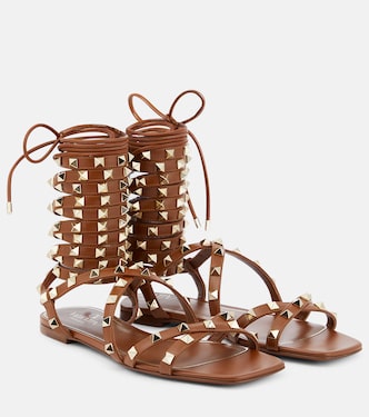 Sandali Rockstud in pelle | Valentino Garavani