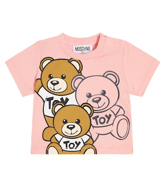 Baby -T-shirt Teddy Bear in cotone | Moschino Kids