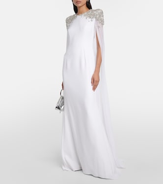 Bridal - Abito lungo Frida con cristalli | Jenny Packham