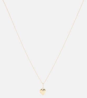 Halskette Sweetheart aus 14kt Gelbgold mit Diamanten | Stone and Strand