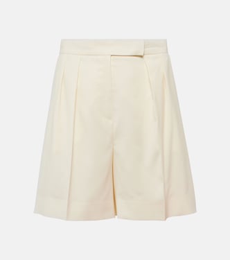 Short Priamo in lana vergine a vita alta | Max Mara
