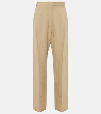 Pantaloni a gamba larga Gabrielle in lino | Tove