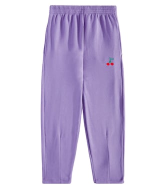 Pantaloni sportivi Bobo Cherry in cotone | Bobo Choses