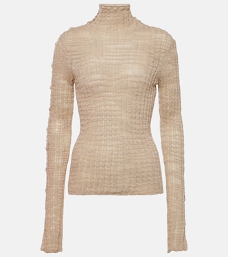 Top Kemen aus einem Leinengemisch | Acne Studios