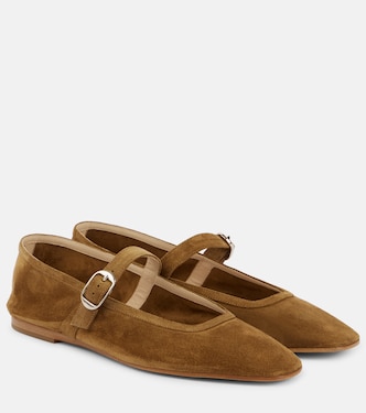 Ballerine Mary Jane in suede | Le Monde Béryl