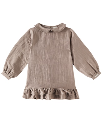 Vestido Luus en mezcla de cáñamo | Donsje