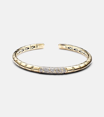 Jonc Ondine en or 18 ct et diamants | Marina B
