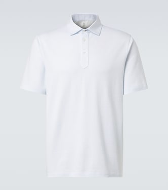 Polohemd aus Piqué | Brunello Cucinelli