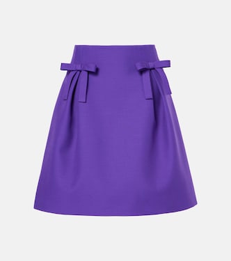 Minigonna in Crepe Couture | Valentino