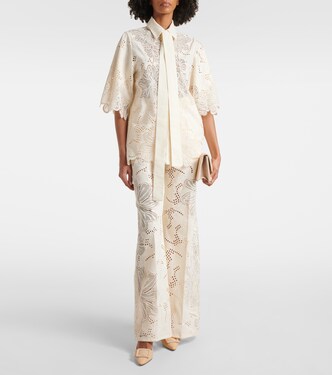 Camicia in sangallo | Elie Saab