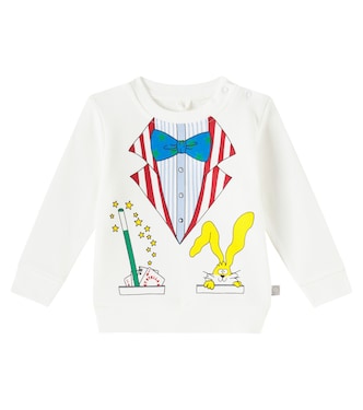 Baby - Felpa in cotone con stampa | Stella McCartney Kids