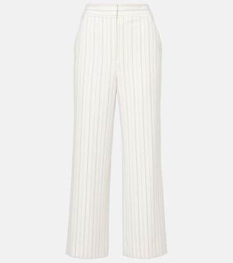 Brixton striped wide-leg pants | Veronica Beard