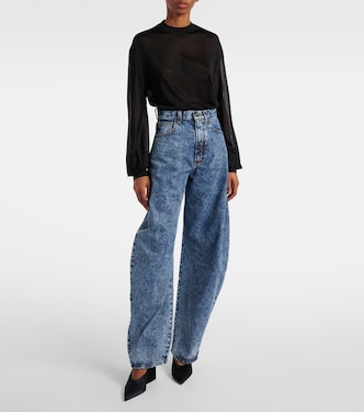 Pullover con lamé  | Alaïa