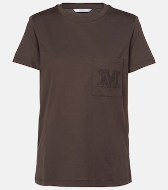T-shirt Papaia in jersey di cotone | Max Mara