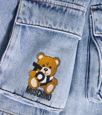 Shorts en denim | Moschino Kids