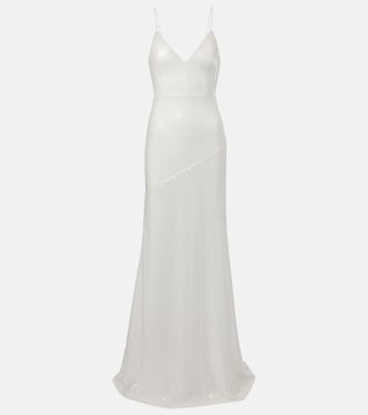 Bridal sequined gown | Alex Perry