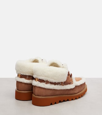 Palm Avenue suede desert boots | Valentino Garavani