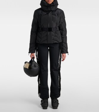 Cowboy fringed ski salopettes | Goldbergh