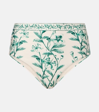 Magenta floral bikini bottoms  | Agua by Agua Bendita
