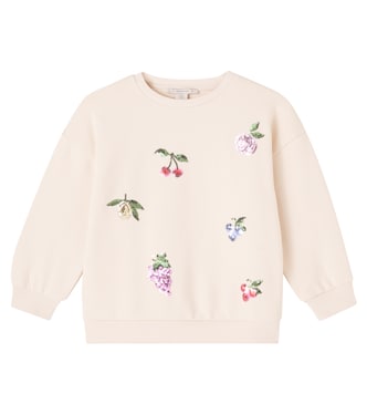 Lou sequined cotton-blend sweatshirt | Konges Sløjd