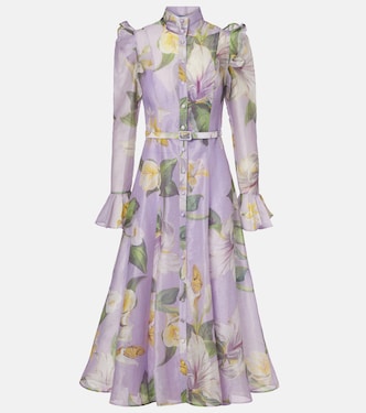 Katrina linen-blend shirt dress | Leo Lin