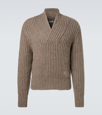 Ribbed-knit wool sweater | Burberry