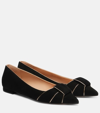 Suede ballet flats | Gianvito Rossi