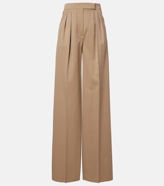 Quorum virgin wool wide-leg pants | Max Mara