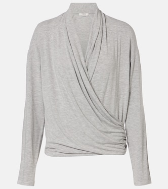 Draped jersey top | Vince