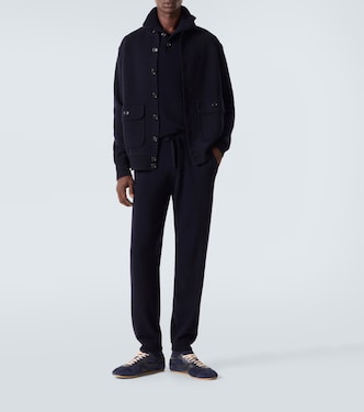 Wool and cashmere sweatpants | Allude
