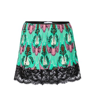 Shorts florales de tiro alto | Rabanne