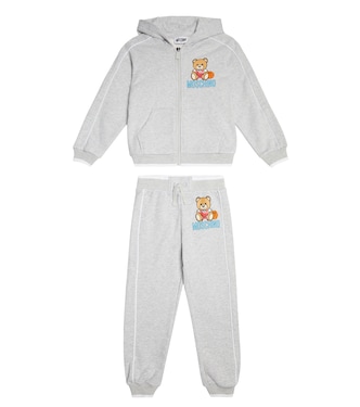 Ensemble de survêtement imprimé en coton | Moschino Kids