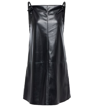 Claire faux leather minidress | Nanushka