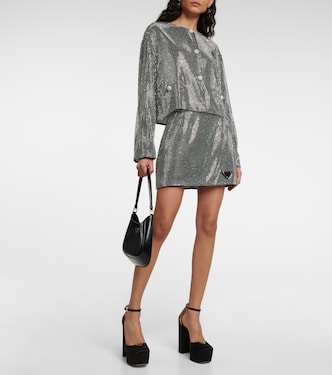 Giacca con cristalli | Prada