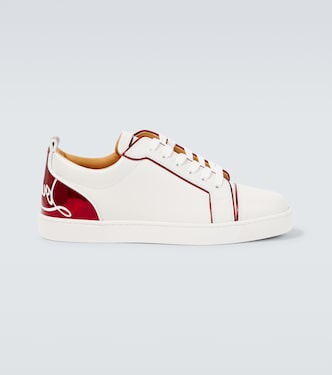 Fun Louis Junior leather sneakers | Christian Louboutin