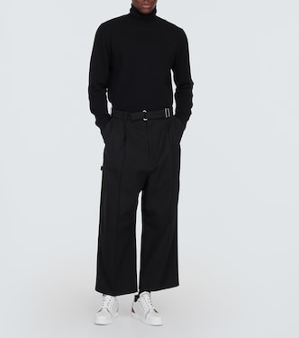 Baskets Fun Louis Junior en cuir | Christian Louboutin