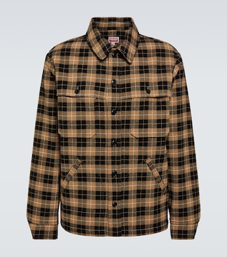 Sobrecamisa de lana a cuadros | Kenzo