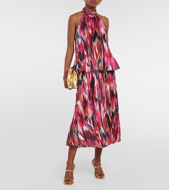 Yasenia printed plissé top | Simkhai
