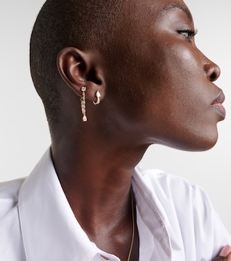 Boucle d'oreille unique Olivia en or 18 ct et diamants | Anita Ko