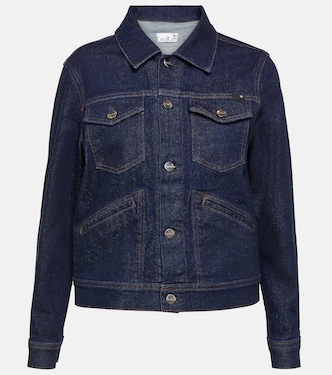x EmRata Jerrie denim jacket | AG Jeans