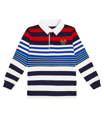 Polo de jersey de algodón a rayas | Polo Ralph Lauren Kids