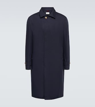 Gabardina de botonadura simple | Brunello Cucinelli