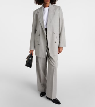 Double-breasted wool blazer  | Ami Paris