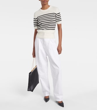 Ashford high-rise straight jeans | Khaite