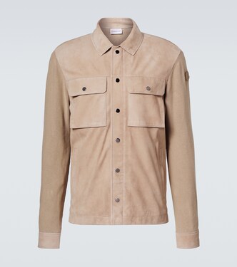 Cardigan aus Wolle mit Leder | Moncler