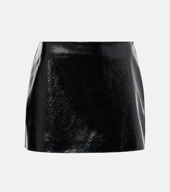Minifalda Mary de piel sintética | The Frankie Shop