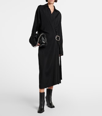 Abito midi a portafoglio | Loewe