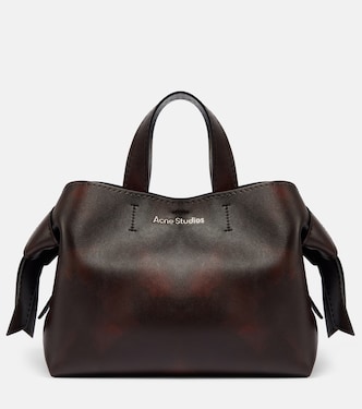 Musubi Midi leather tote bag | Acne Studios