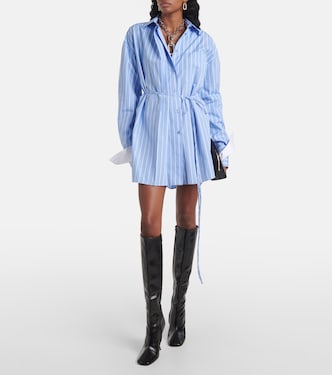 Hemdblusenkleid Firma aus Baumwolle | Sportmax