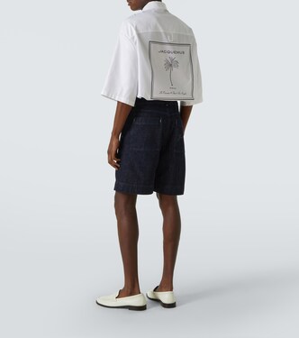 Camicia Aloe in cotone con stampa | Jacquemus